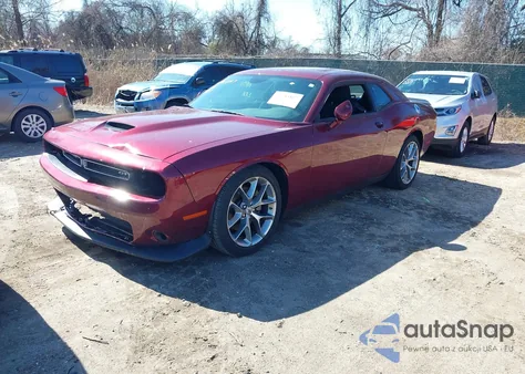 2023 Dodge Challenger Gt из США, поврежденный, VIN 2C3CDZJG9PH605985